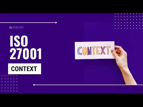 ISO 27001: In a Nutshell - Context
