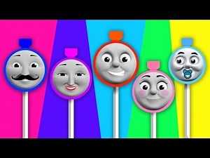 Thomas Train Lollipop Finger Family / Nursery Rhymes and More Lyrics