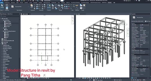 How To Model Structure In Revit Part-02