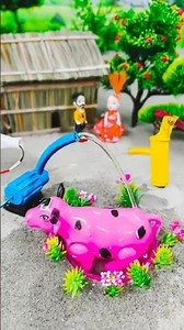 Mini hand water project with supply motor #waterpump #shorts #youtubeshorts