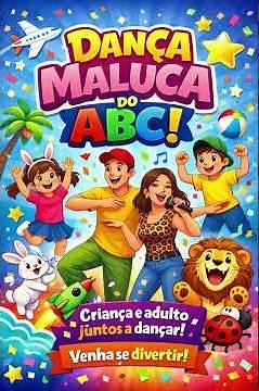 Dança Maluca do ABC #educação #crianças #escola