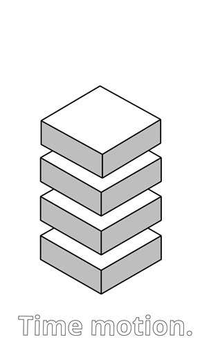 isometric bricks rotation animation in alight motion.