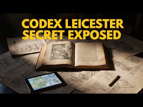The Secret of the Codex Leicester’s Insights: Da Vinci’s Unique Mirror Writing | Manuscripts