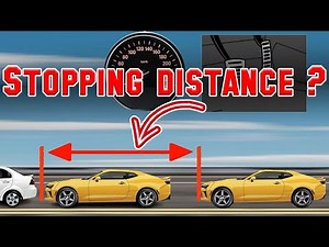 Stopping Distance Explained Simply | Drive Safe, Stay Safe