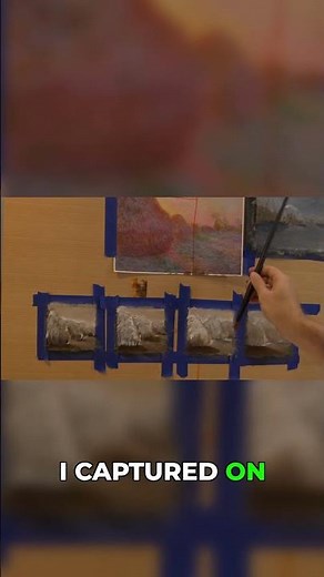Replicating Monet's Haystack Painting Technique