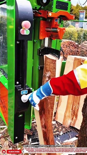 Best Innovative Automatic Log Splitter Machine for Precision