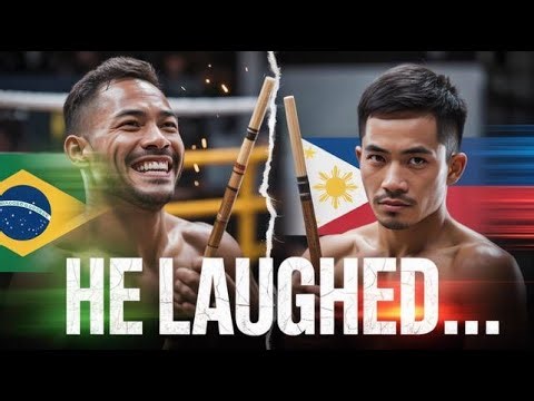 Brazilian Champion Laughed at Filipino 🇵🇭 Stickfighting What Happened Next Stunned Everyone