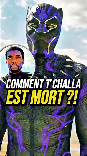 How did BLACK PANTHER die in the MCU? 👀 #marvel #mcu #avengers #comics