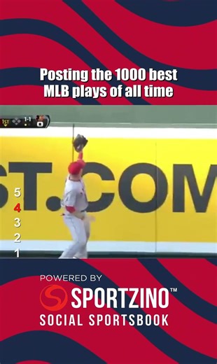 Posting the 1000 best MLB plays of all time