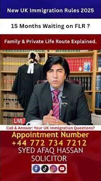 FLR Application Pending 15 Months – Family & Private Life Route Explained