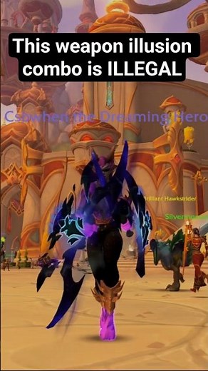 The BEST Weapon Illusion Transmog Combo for Demon Hunter in WoW 2026