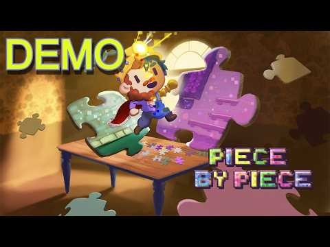 This Puzzle Platformer Lets You REBUILD the Level | Piece by Piece Demo