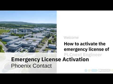 Activation of the PLCnext Engineer Emergency License with CodeMeter