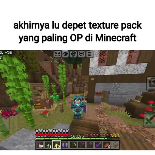 Optimalisasi Texture Pack Dessé UI untuk Survival