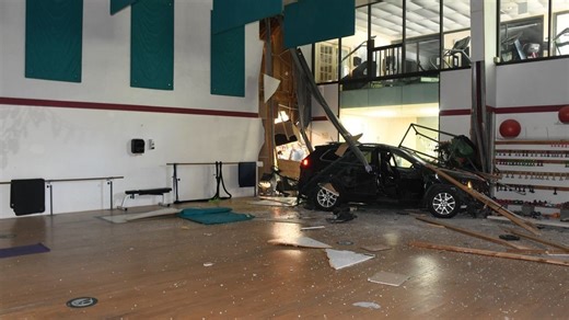 Brunswick sports club to reopen Wednesday after SUV crashed into it last week