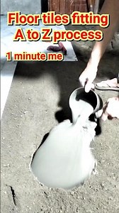 📌Floor tiles fitting process ! Floor tiles design #shorts