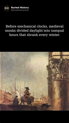 Time used to be flexible 🕰️ #history #ancient #time