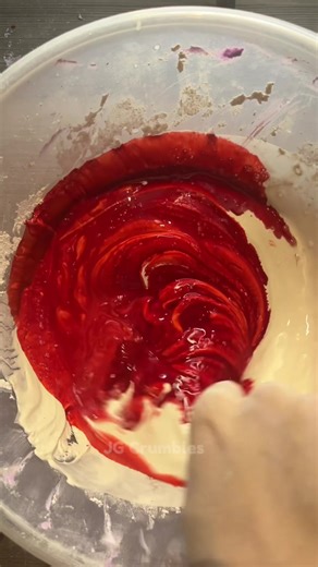 Strawberry shortcake 🍰 | Gym Chalk Tutorial - ASMR