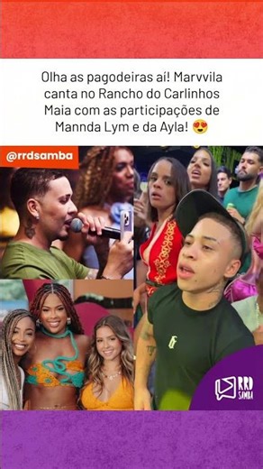 Marvvila sings at Carlinhos Maia's Ranch with special appearances by Mannda Lym and Ayla! 😍