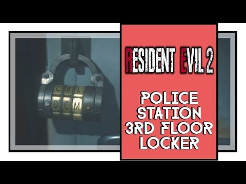 Resident Evil 2 Remake Police Station 3rd Floor Locker Code