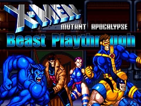 XMen Mutant Apocalypse - Beast Playthrough No Death