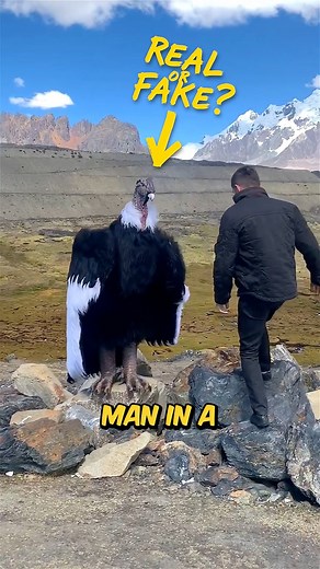 The Andean Condor is the world’s largest bird.. would you approach this beast? #animals #bigbird #birdlife | Daily Fluff | Facebook