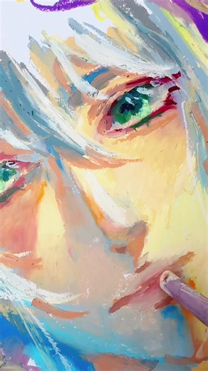 Creating Gorgeous Lips with Soft Oil Pastels