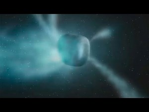 3D Animation - Rosetta comet Close-up