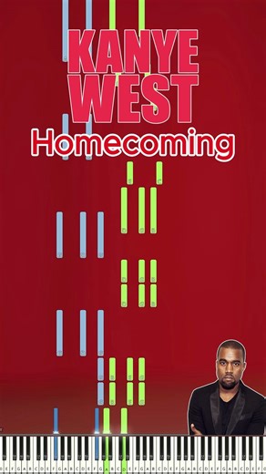 Kanye West - Homecoming - Piano