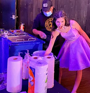 Wax Hands Activity Station