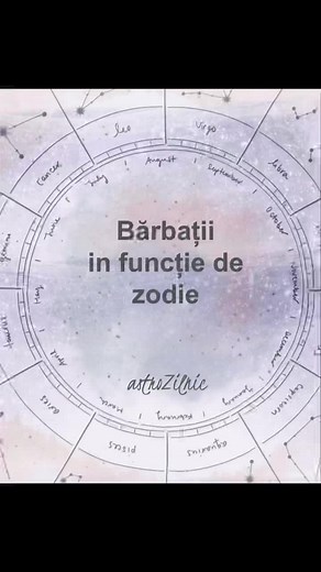 #astrolog #berbec #taur #gemeni #rac #leu #fecioara #balanta #scorpion #sagetator #capricorn #varsator #pesti #barbati #5pasidebine