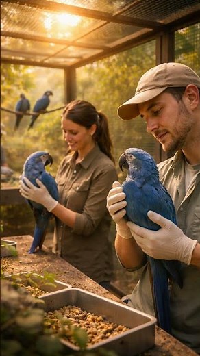 Back From Extinction: The Incredible Return of the World’s Rarest Blue Parrot