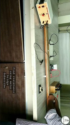 find resistance using meter bridge | class 12th physics practical | for explanation visit channel