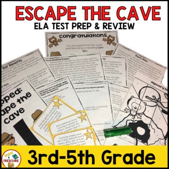 Escape the Bat Cave | ELA Practice Test Prep