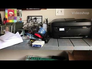 HP office jet 3830 paper jam repair