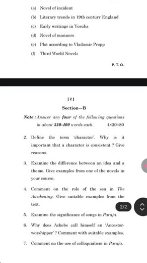 BEGE 144 previous year question paper #english #ignou