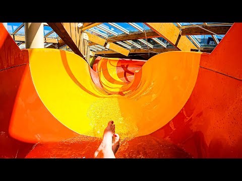 SLAVIA Water Slide at Aquapalace Praha