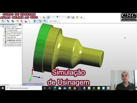 Curso de EdgeCam | Aulas ONLINE AO VIVO | CNC Treinamentos