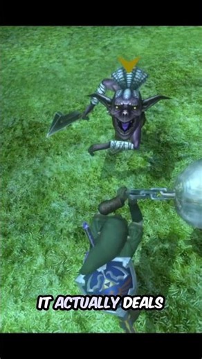 Swinging The Ball and Chain Over Your Head In Zelda: Twilight Princess
