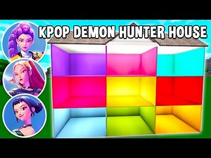 Bloxburg KPOP DEMON HUNTER House CHALLENGE!