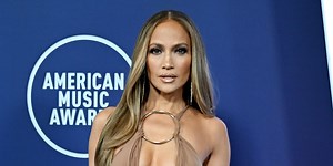 Jennifer Lopez Goes Pantsless in a Cozy Fisherman Style Staple on the Beach