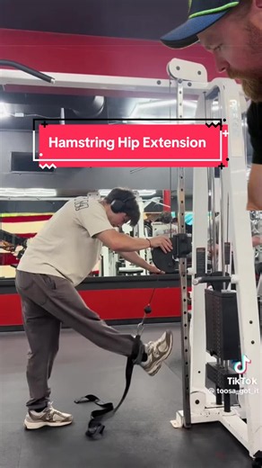 Hamstring Hip Extension exercise variations for strength and rehab
