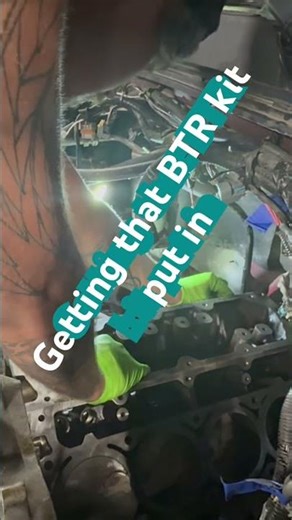 Getting momentum on the LS4 motor #automobile #mechanic #ls #garagelife #motorparts #mechaniclife