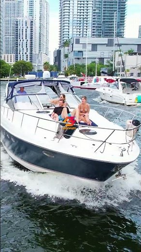 Bikini Models Send Love to the Sky: Blowing Kisses to Overhead Drone at Haulover Inlet