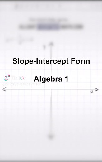 Graphing Equations in Slope-Intercept Form Made Easy