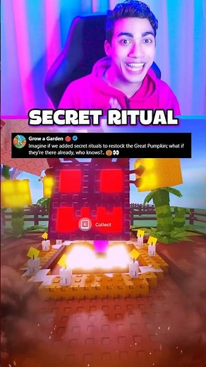 GREAT PUMPKIN RITUAL GROW A GARDEN 😱