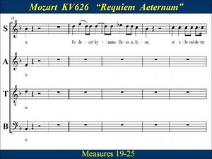 Mozart - KV626 - Requiem - 1- Introit - Tenor