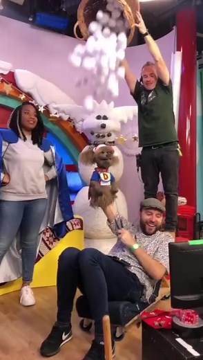 Snowy CBeebies House Behind the Scenes with Dodge the Dog