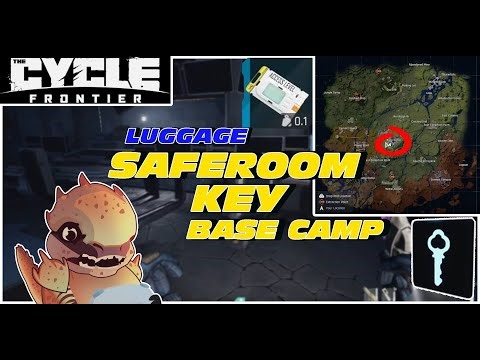 LUGGAGE SAFEROOM KEY ON BASE CAMP LOCATION AND LOOT | THE CYCLE:FRONTIER