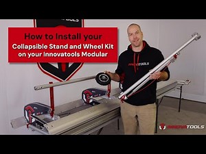 How to Install your Collapsible Stand and Wheel Kit on your Innovatools Modular Brake